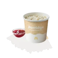 McDonald's Breakfast Menu Price UK With Breakfast Hours 2025 29 Porridge with Strawberry Jam