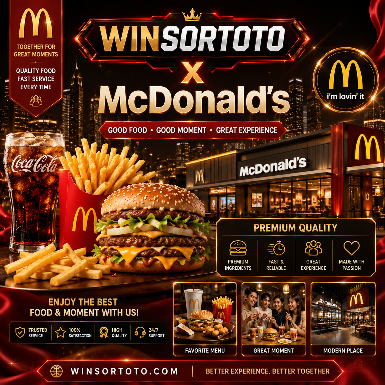 McDonald's WINSORTOTO > Menu Situs Toto Togel 4D Dan Bandar Togel Online Top #1 Profesional